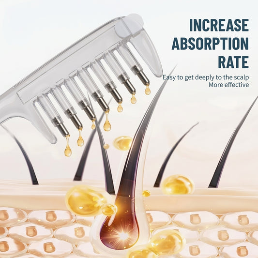 2-in-1 Hair Oil Applicator Comb