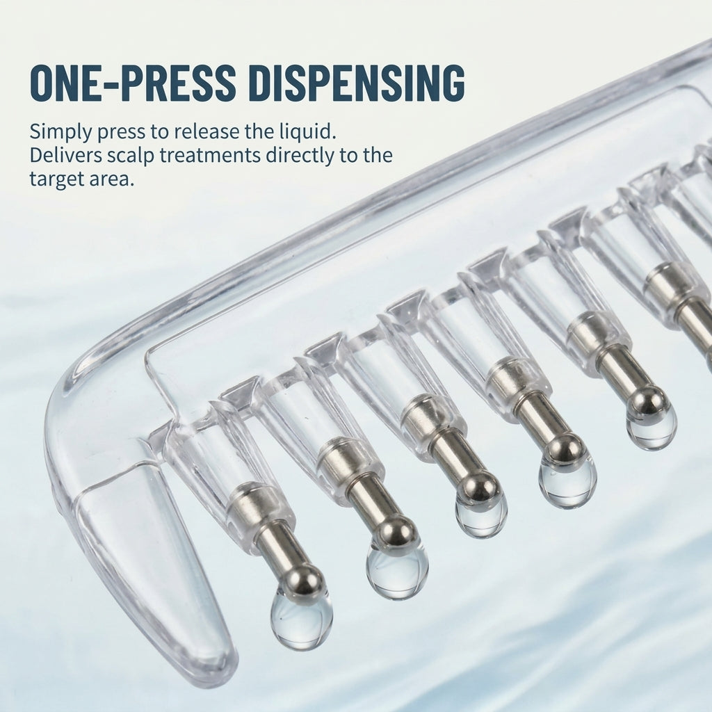 2-in-1 Hair Oil Applicator Comb