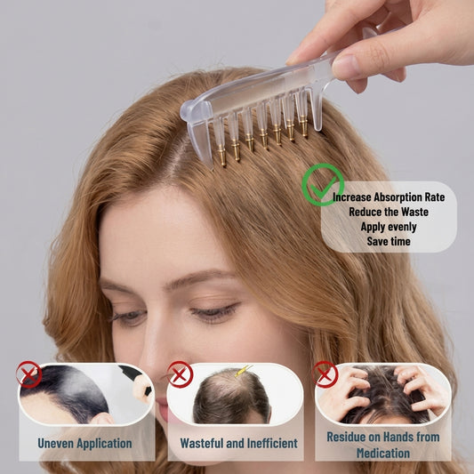 2-in-1 Hair Oil Applicator Comb
