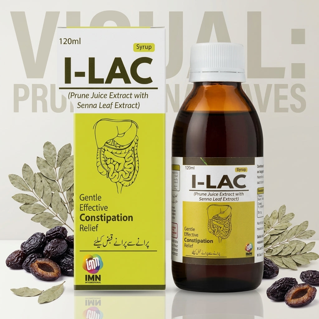 I-LAC Syrup 120ml – Constipation Relief