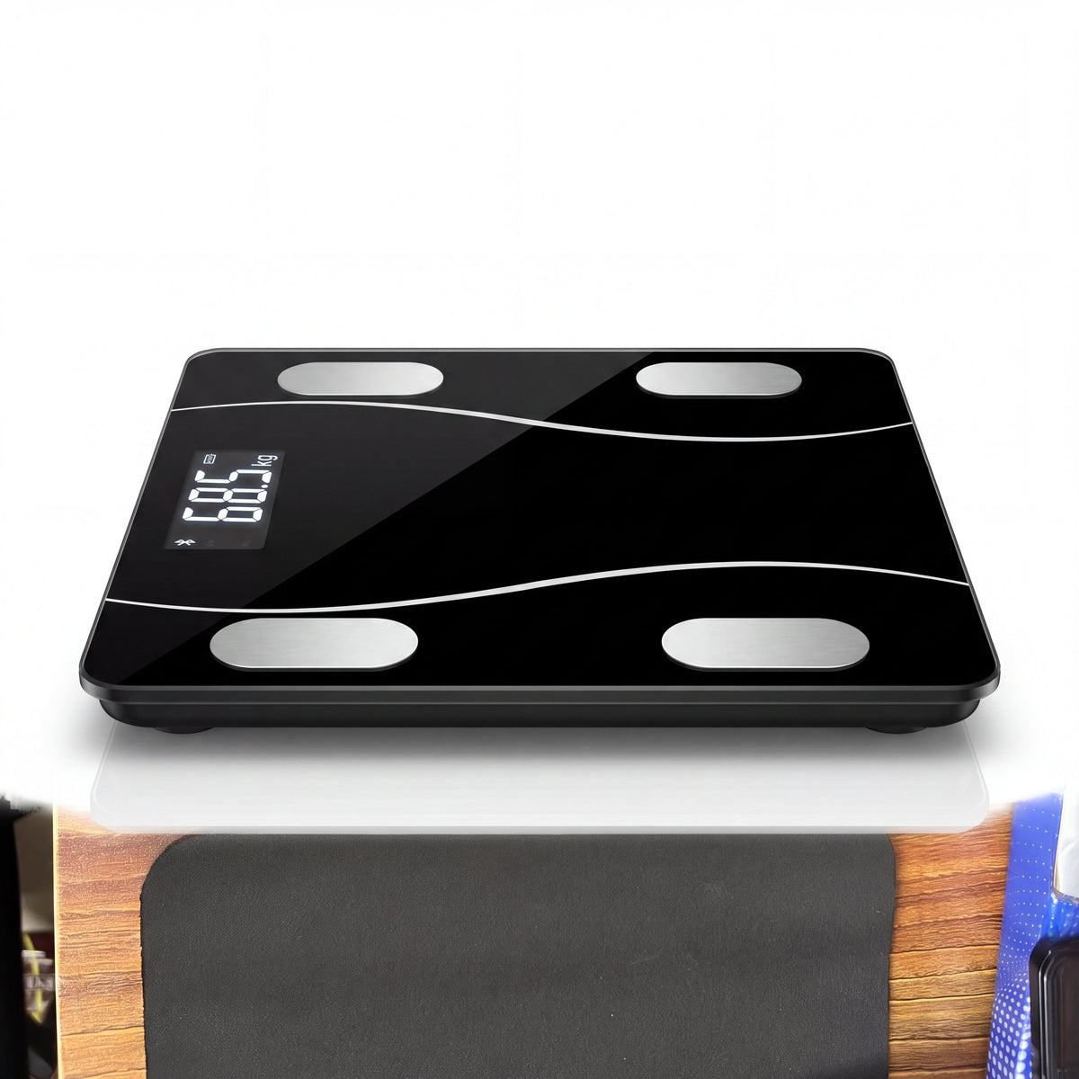 Smart Bluetooth Weight Scale with BMI & Body Fat Analyzer – Digital Body Composition Machine