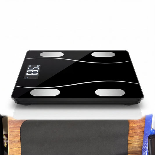 Smart Bluetooth Weight Scale with BMI & Body Fat Analyzer – Digital Body Composition Machine