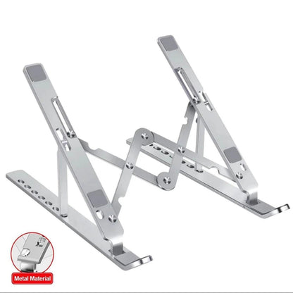 Aluminum Laptop Stand (Adjustable & Foldable)